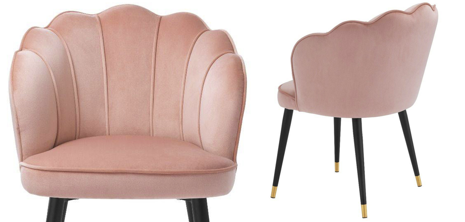 Стул Eichholtz Dining Chair Bristol nude Стул Eichholtz Dining Chair Bristol nude - Loft-Concept в Перми
