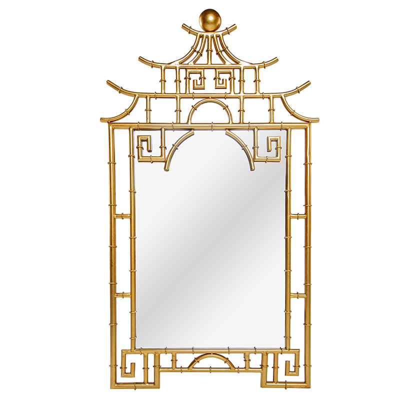 Зеркало Pagoda Mirror Gold 128 Золотой в Перми | Loft Concept 