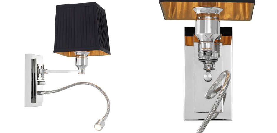 Бра Wall Lamp Ellington Black Бра Wall Lamp Ellington Black - Loft-Concept в Перми