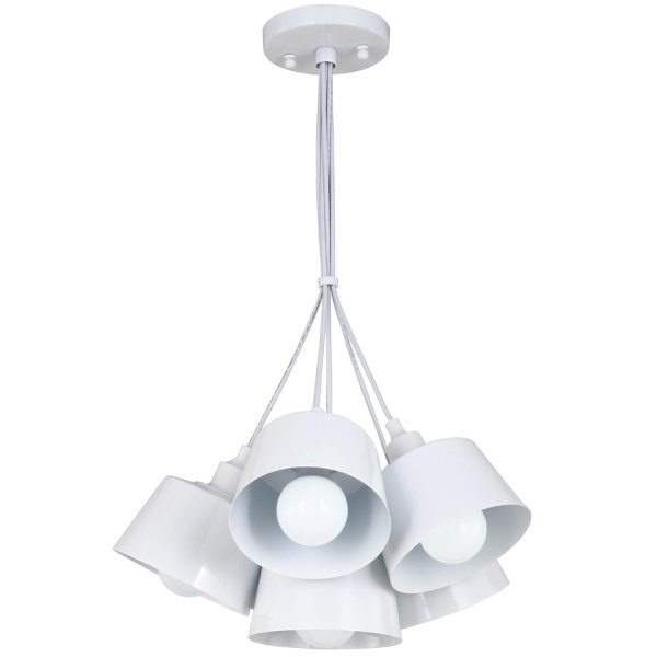 Люстра Compact Pendant White Белый в Перми | Loft Concept 