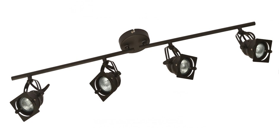 Спот Loft spotlight black four Спот Loft spotlight black four - Loft-Concept в Перми