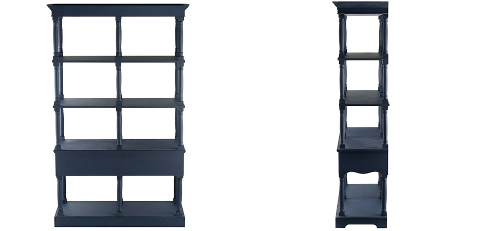 Винтажный Стеллаж Margery Blue Винтажный Стеллаж Margery Blue - Loft-Concept в Перми