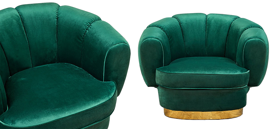 Кресло Emerald Softness Armchair Кресло Emerald Softness Armchair - Loft-Concept в Перми