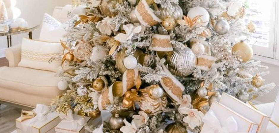 Дизайнерская Елка Премиум с Золотым Декором Christmas Tree Golden Tale Дизайнерская Елка Премиум с Золотым Декором Christmas Tree Golden Tale - Loft-Concept в Перми