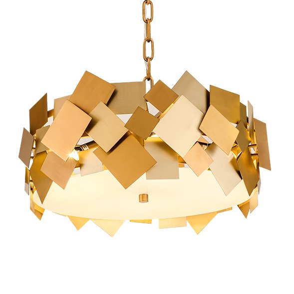 Люстра Gold Plate Chandelier 4  в Перми | Loft Concept 