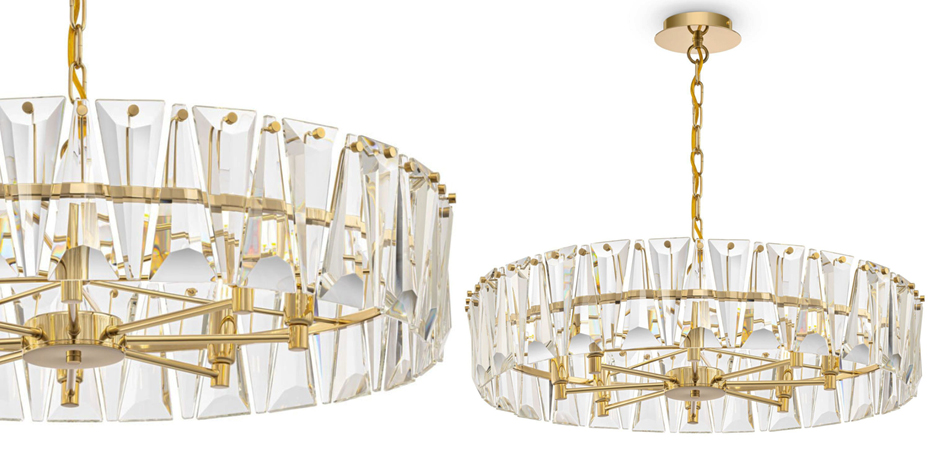 Люстра Ruby Crystal Chandelier Gold 75 Люстра Ruby Crystal Chandelier Gold 75 - Loft-Concept в Перми