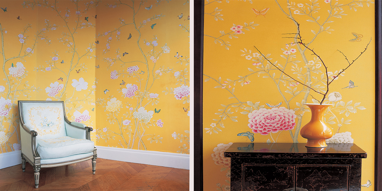 Обои ручная роспись Chelsea Yellow - фото №1