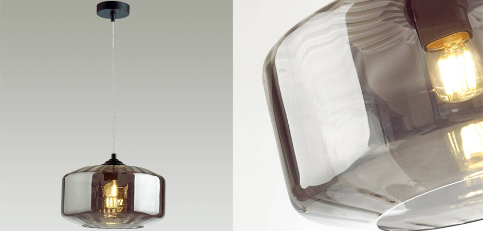 Подвесной светильник Multicolored Glass Smoky Подвесной светильник Multicolored Glass Smoky - Loft-Concept в Перми