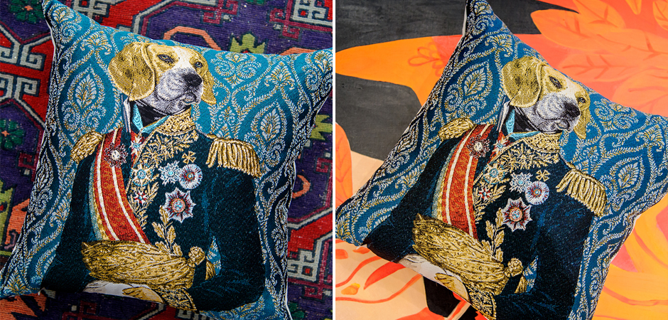 Декоративная подушка Emperor Dog Декоративная подушка Emperor Dog - Loft-Concept в Перми