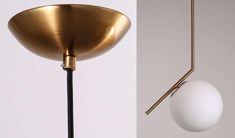 Светильник Flos IC Lighting Pendant brass Family Светильник Flos IC Lighting Pendant brass Family - Loft-Concept в Перми