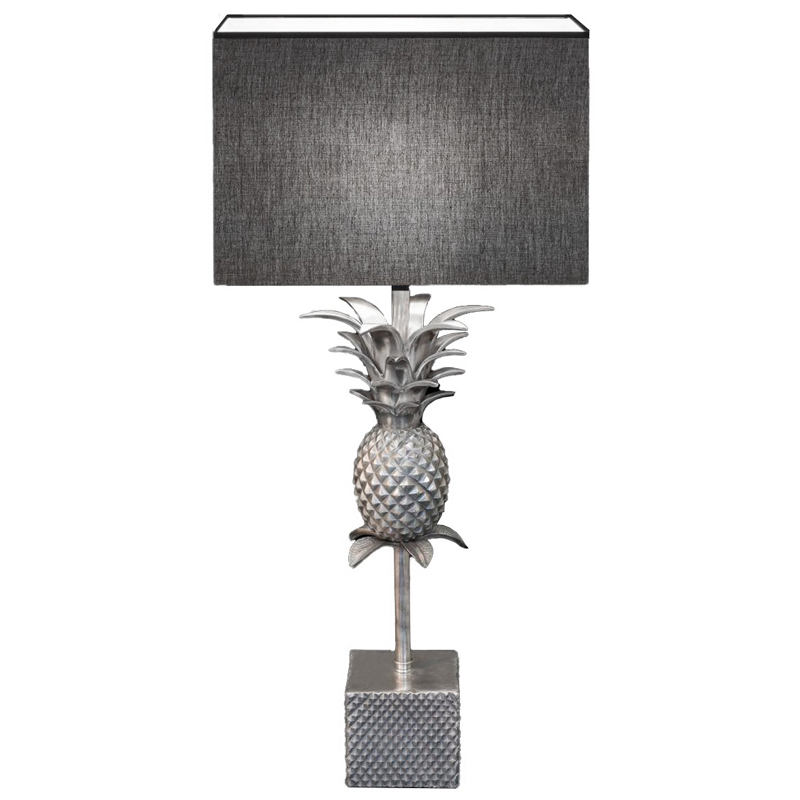 Настольная лампа LAMPTABLE PINEAPPLE STRAIGHT Gray Серый Серебряный в Перми | Loft Concept 