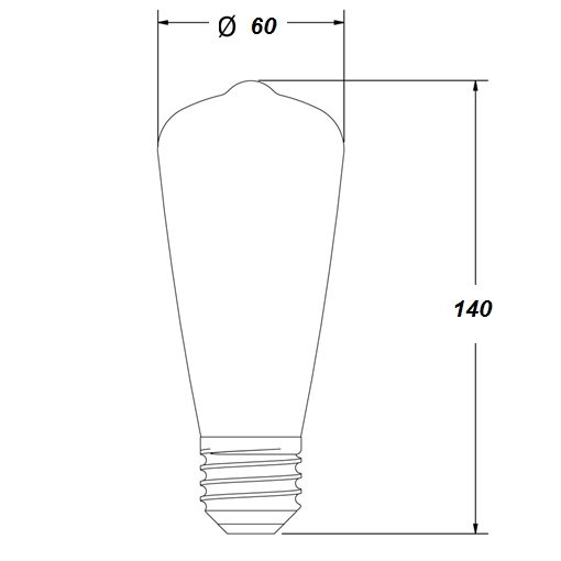 Лампочка Loft Edison Retro Bulb №1 в Перми