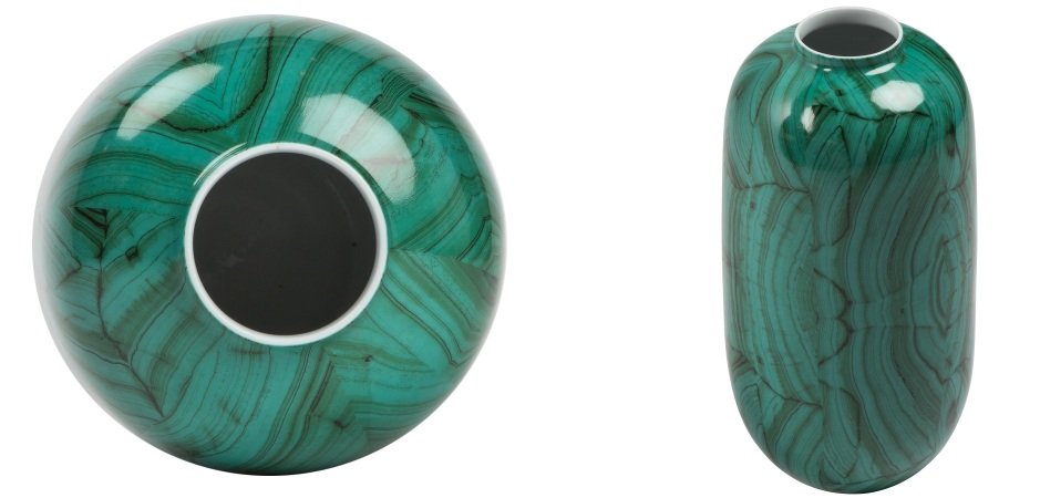 Ваза Malachite Vase Tall Ваза Malachite Vase Tall - Loft-Concept в Перми