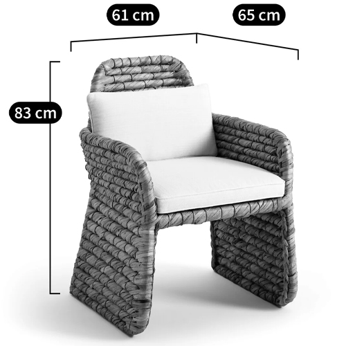 Плетеное кресло Madge Wicker Armchair в Перми