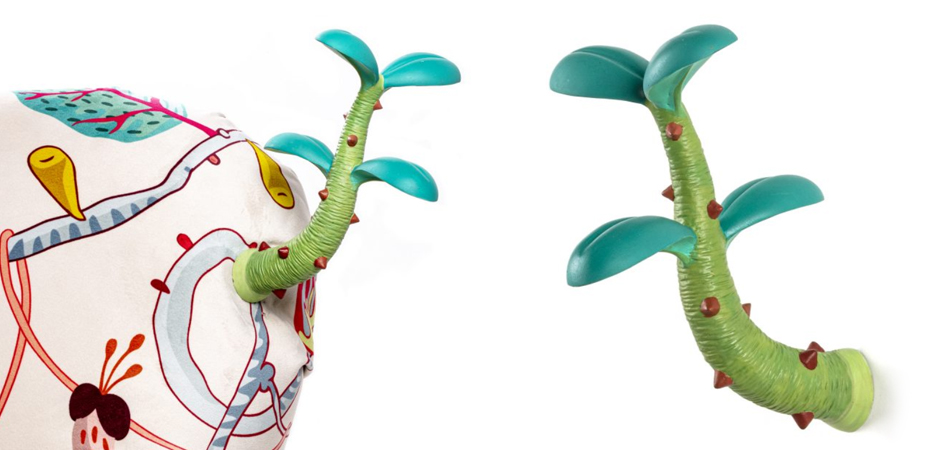 Аксессуар Seletti Hangers Sprout Medium Coloured L Аксессуар Seletti Hangers Sprout Medium Coloured L - Loft-Concept в Перми