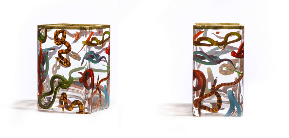Ваза Glass Vase Snakes Ваза Glass Vase Snakes - Loft-Concept в Перми