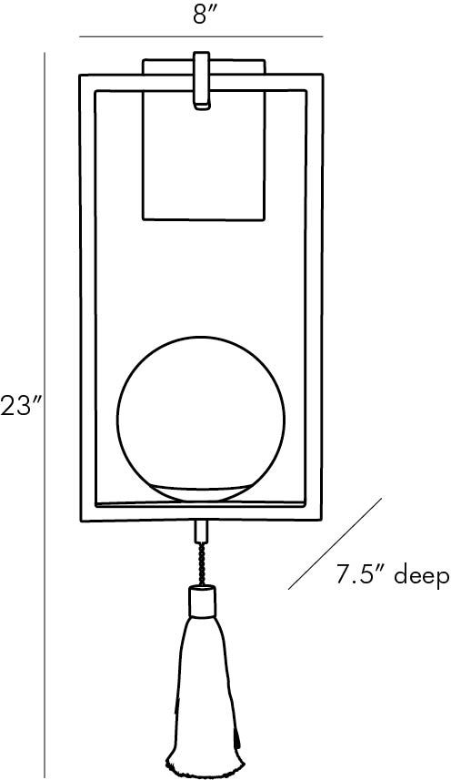 Бра Arteriors TRAPEZE SCONCE в Перми