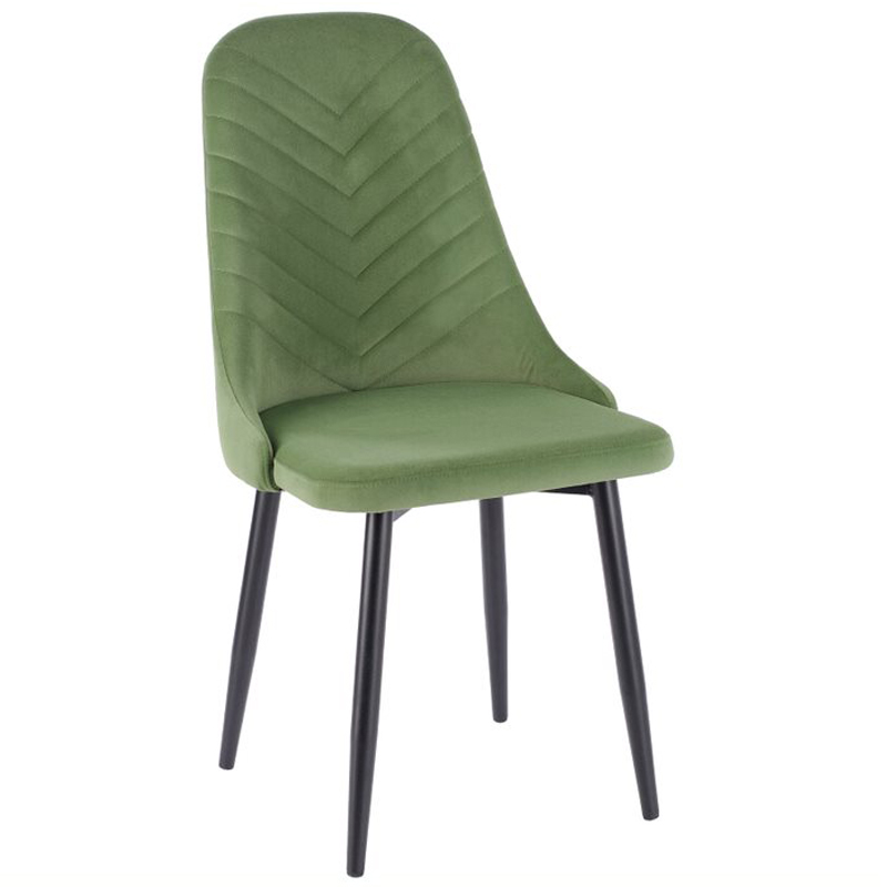 Стул Wijan Chair green Зеленый Черный в Перми | Loft Concept 