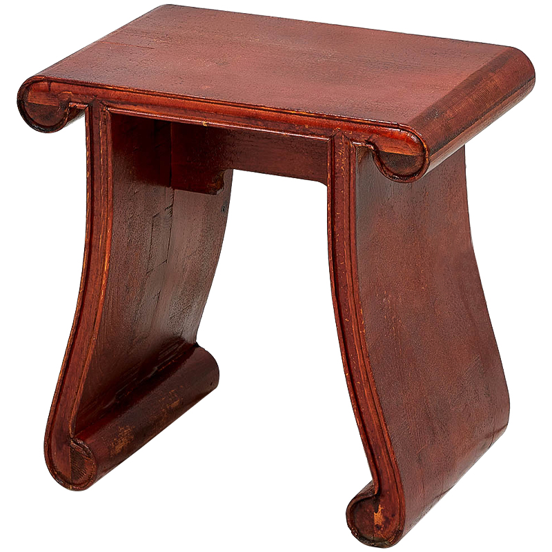 Табурет в китайском стиле Chinese Tabouret Red Красный в Перми | Loft Concept 