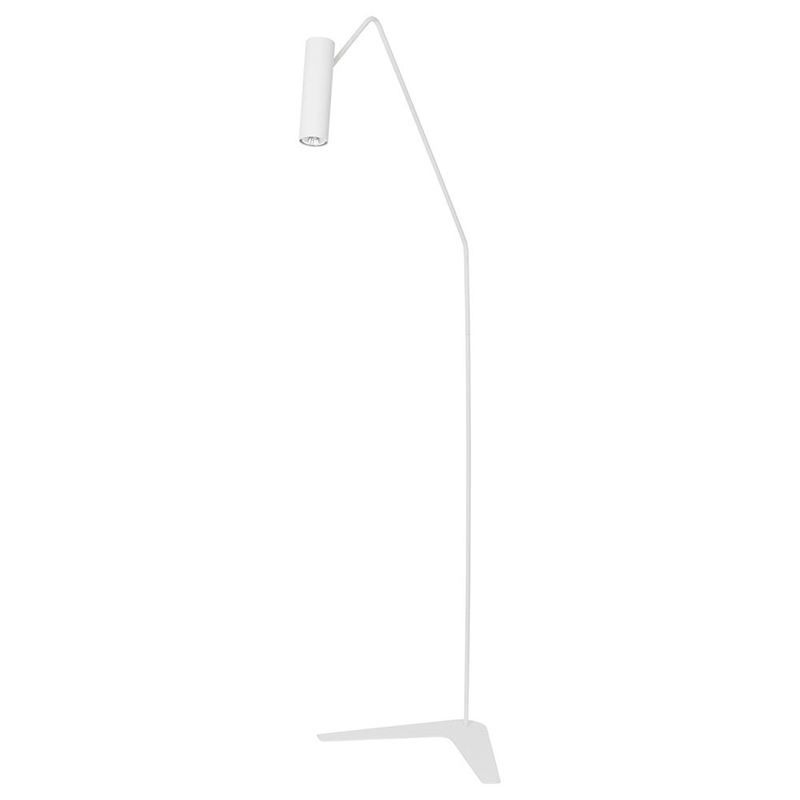 Торшер Tibo Trumpet Floor Lamp white Белый в Перми | Loft Concept 