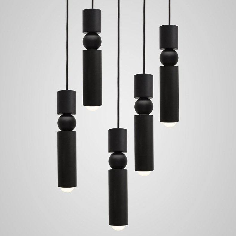 Подвесной светильник Fulcrum by Lee Broom Black Черный в Перми | Loft Concept 