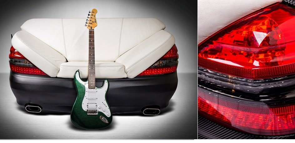 Диван MERCEDES BENZ SL AMG ROOM - Loft-Concept в Перми