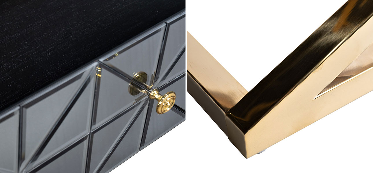 Консоль Зеркальная проекция Икс  - фото №2