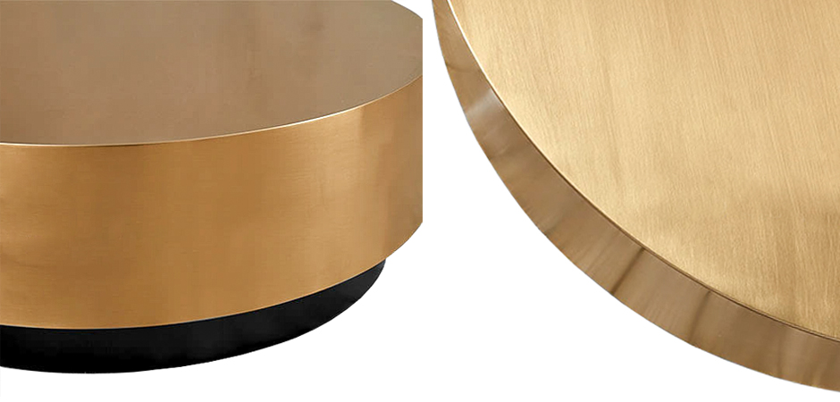 Кофейный столик Gold Washer Coffee Table Кофейный столик Gold Washer Coffee Table - Loft-Concept в Перми
