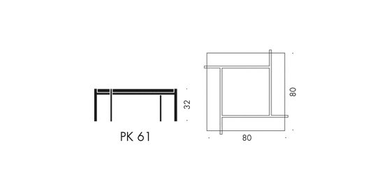 Журнальный стол PK61 Glass в Перми