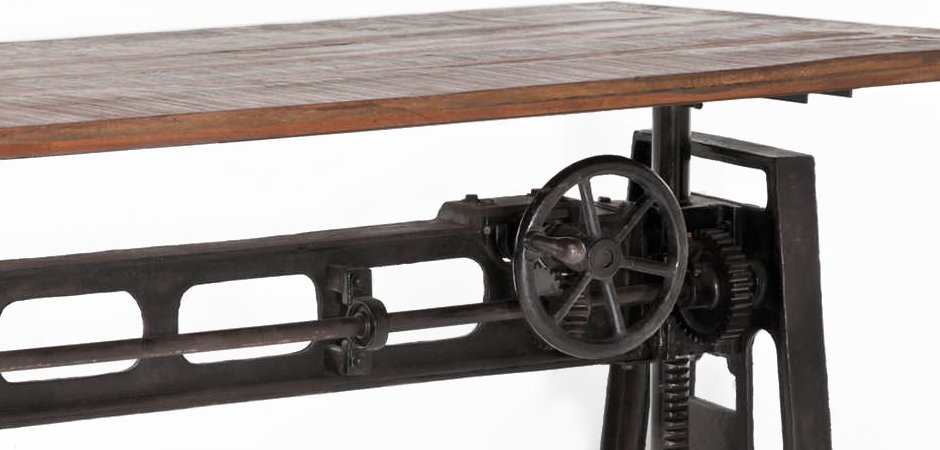 Стол GARIBALDI Dining Table Industrial Стол GARIBALDI Dining Table Industrial - Loft-Concept в Перми