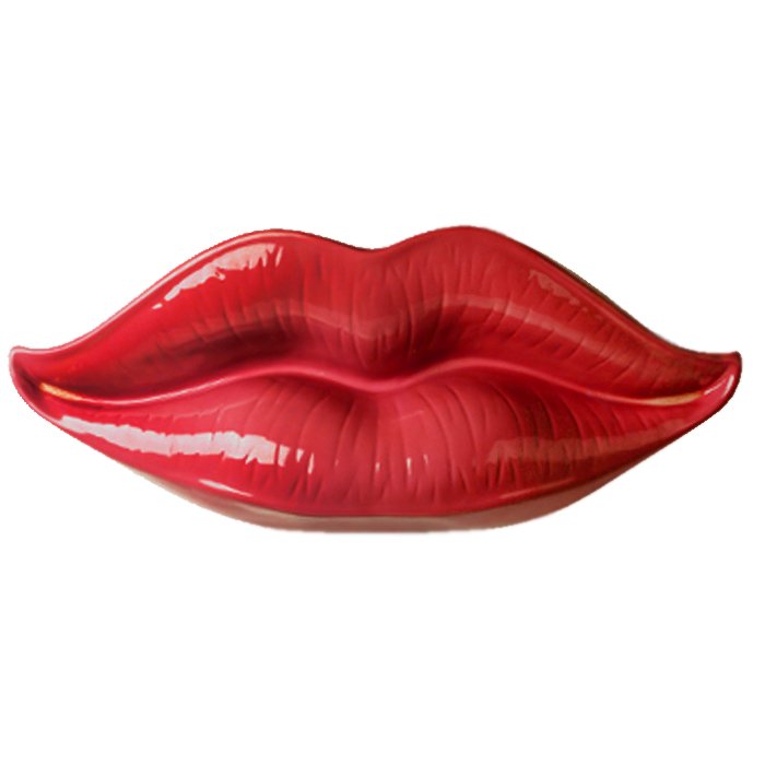 Настенный декор LIPS wall accessory RED Красный в Перми | Loft Concept 