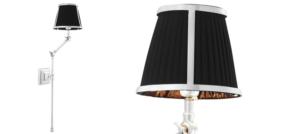 Бра Wall Lamp Brunswick Silver Бра Wall Lamp Brunswick Silver - Loft-Concept в Перми