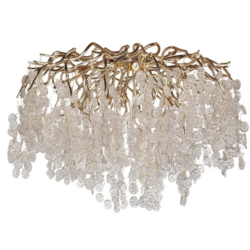 Потолочная люстра FAIRYTREE Champagne Chandelier 60 Золотой Шампань в Перми | Loft Concept 