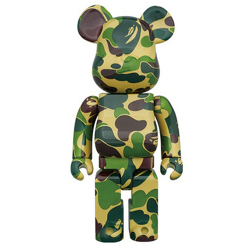 Статуэтка Bearbrick Camouflage Green Зеленый в Перми | Loft Concept 