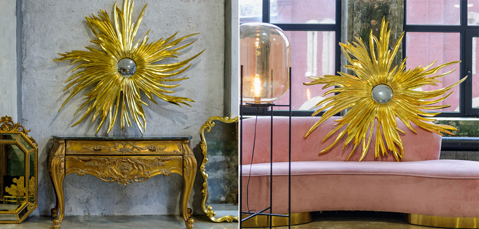 Зеркало Flower Sun Mirror Зеркало Flower Sun Mirror - Loft-Concept в Перми