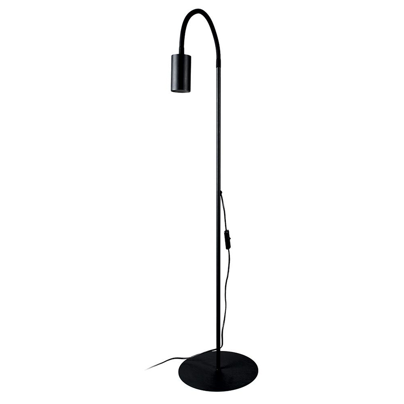 Торшер Noor Trumpet Floor Lamp black Черный в Перми | Loft Concept 