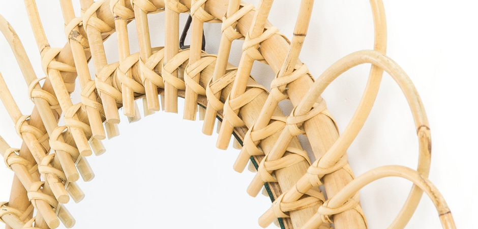 Зеркало Mirror Rattan Flower I Зеркало Mirror Rattan Flower I - Loft-Concept в Перми