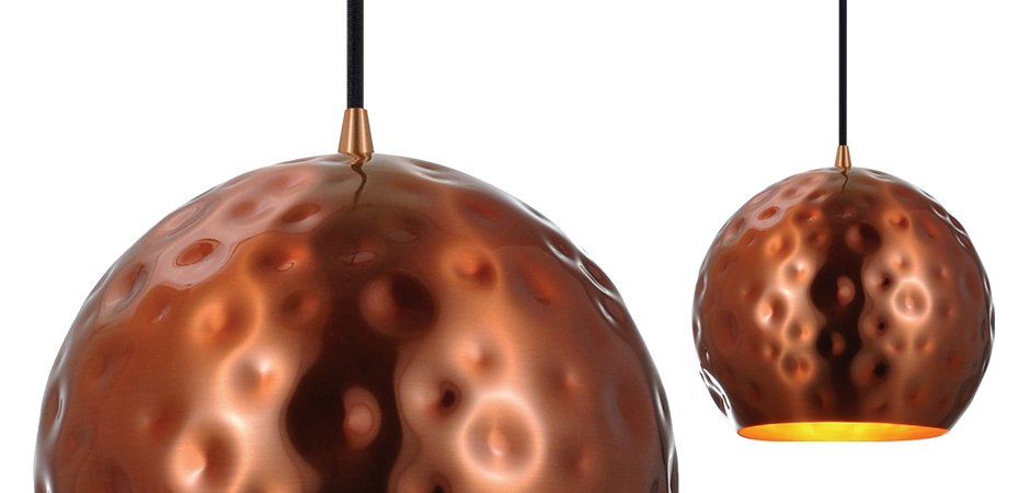 Подвесной светильник Copper loft pendant lamp sphere Подвесной светильник Copper loft pendant lamp sphere - Loft-Concept в Перми
