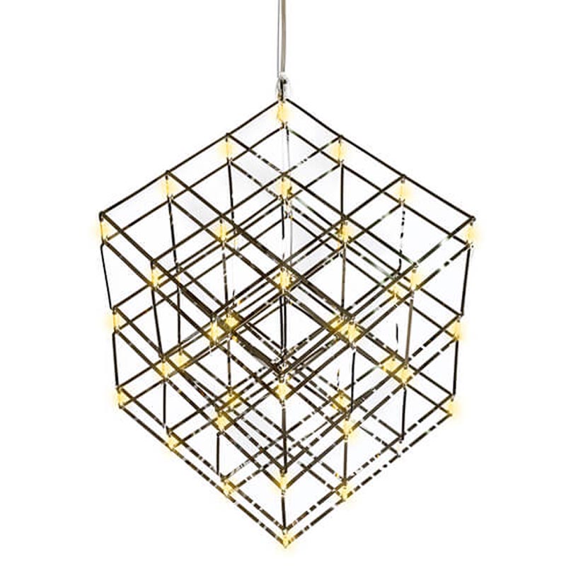 Люстра Moooi Tesseract Yellow lamp S Хром в Перми | Loft Concept 