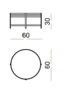 Столик Ula Low table ULA001 в Перми