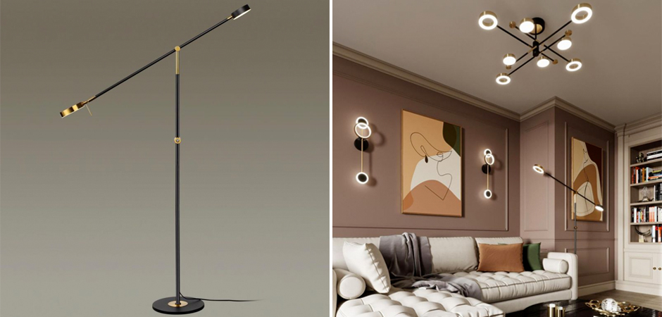 Торшер с регулировкой Bendik Lighting Торшер с регулировкой Bendik Lighting - Loft-Concept в Перми
