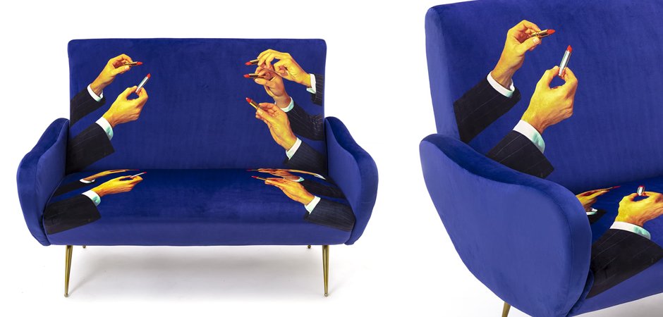 Диван Seletti Sofa Two Seater Lipsticks Диван Seletti Sofa Two Seater Lipsticks - Loft-Concept в Перми
