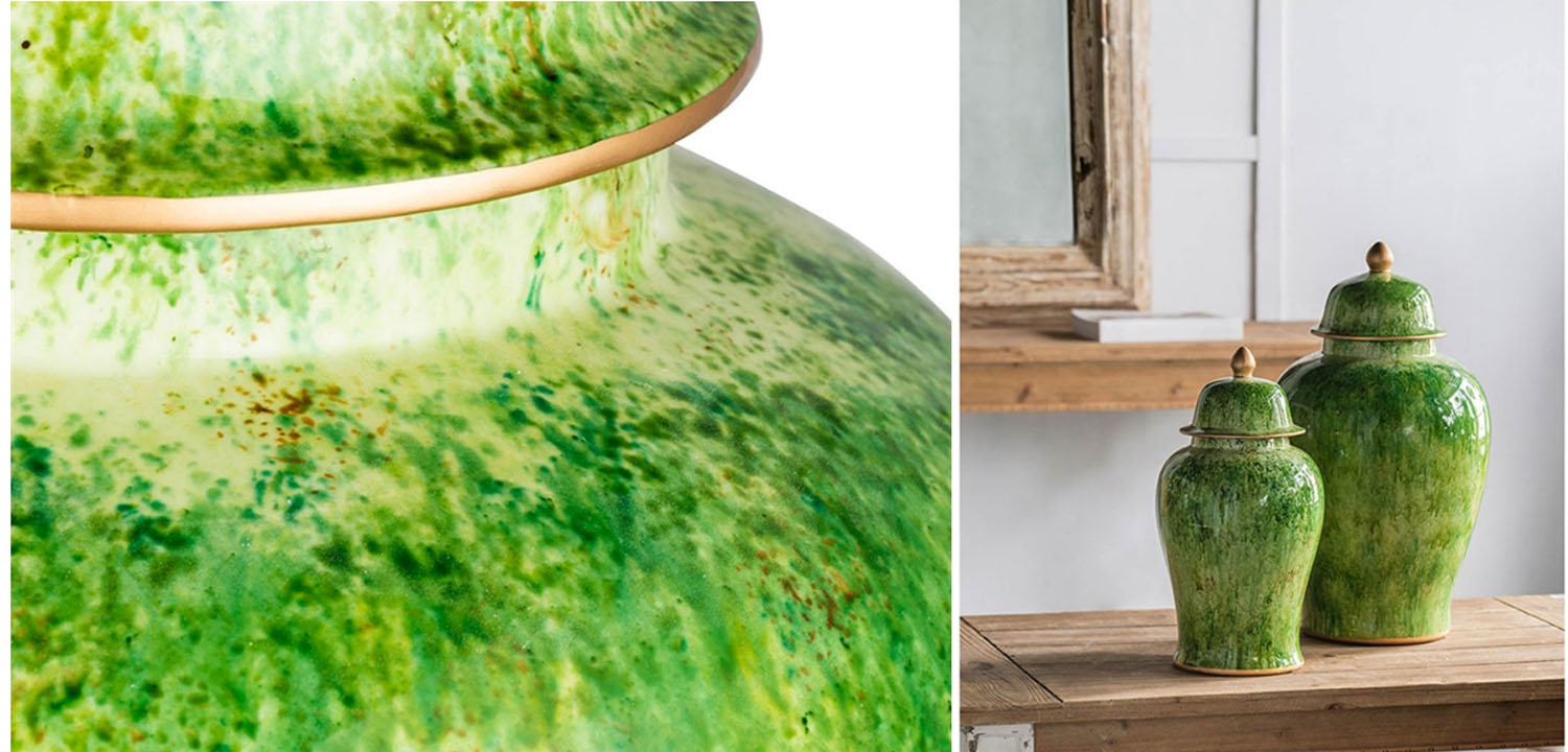 Ваза Vase Gold Edging 60 - фото №1