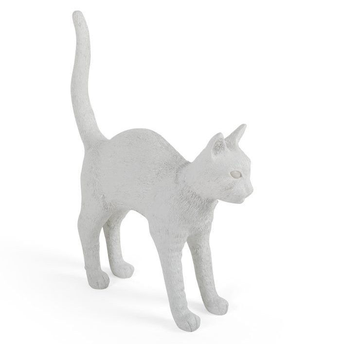 Лампа Seletti Jobby The Cat White Белый в Перми | Loft Concept 