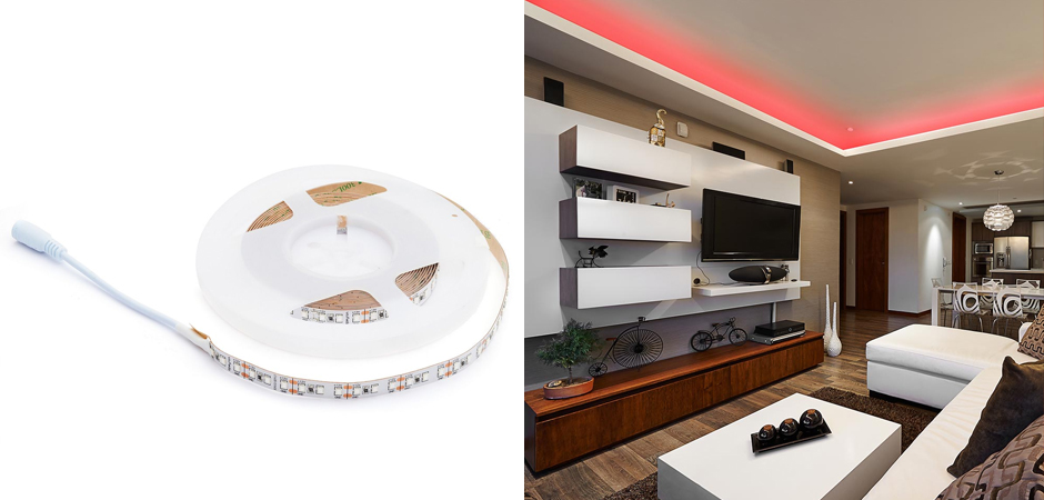 Светодиодная лента 20W/m 120LED/m 2835SMD красный 5M Светодиодная лента 20W/m 120LED/m 2835SMD красный 5M - Loft-Concept в Перми