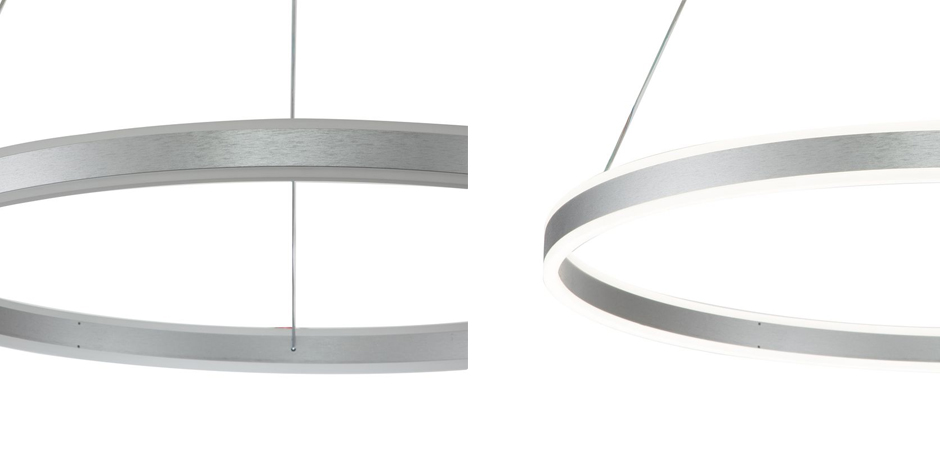Подвесной светильник Neo Circles One Silver Подвесной светильник Neo Circles One Silver - Loft-Concept в Перми