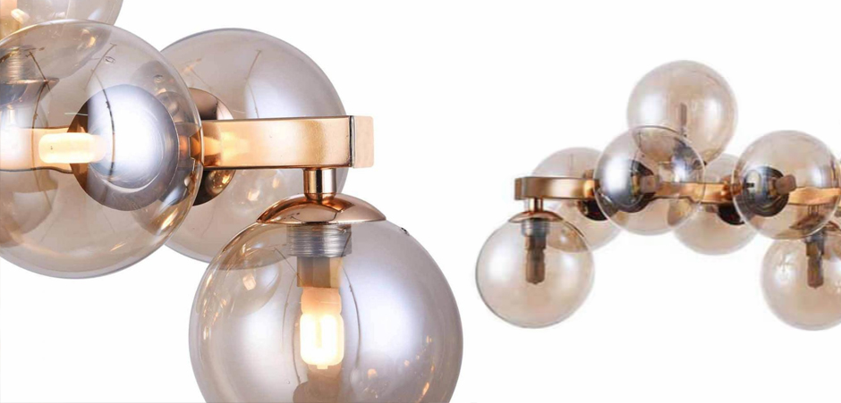Люстра Berries Chandelier Rectangle Amber 120 Люстра Berries Chandelier Rectangle Amber 120 - Loft-Concept в Перми