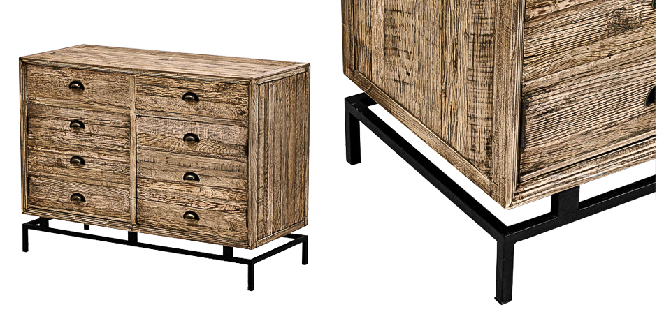 Комод деревянный в стиле Лофт Eligio Wood Commode Комод деревянный в стиле Лофт Eligio Wood Commode - Loft-Concept в Перми