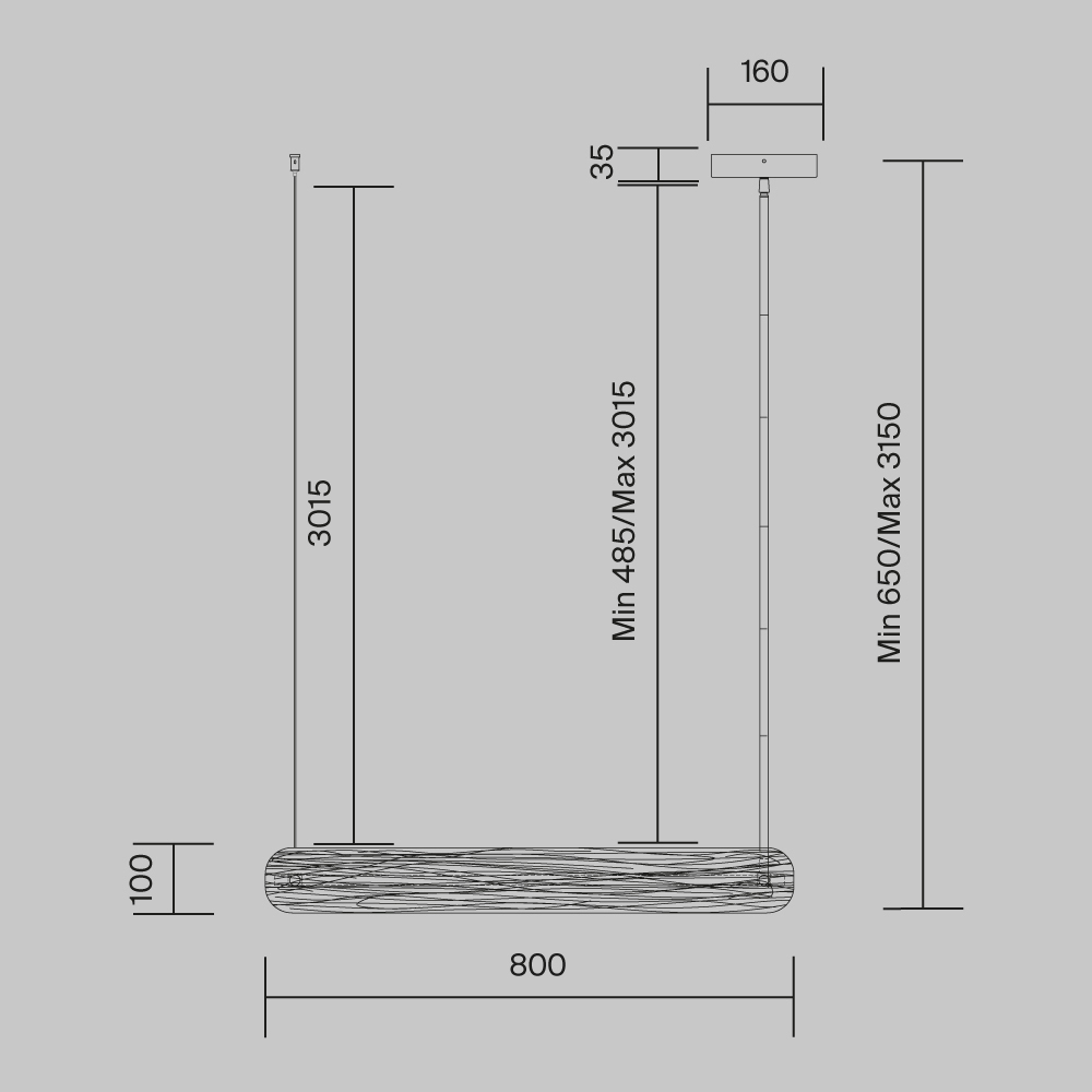 Подвесной светильник Frostum в Перми