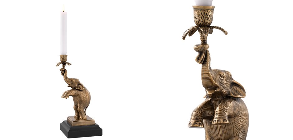 Подсвечник Eichholtz Candle Holder Nairobi Подсвечник Eichholtz Candle Holder Nairobi - Loft-Concept в Перми